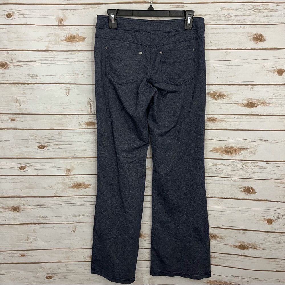 Athleta Blue Bettona Flare Athletic Pants Pull On Flared Leggings - Picture 4 of 5